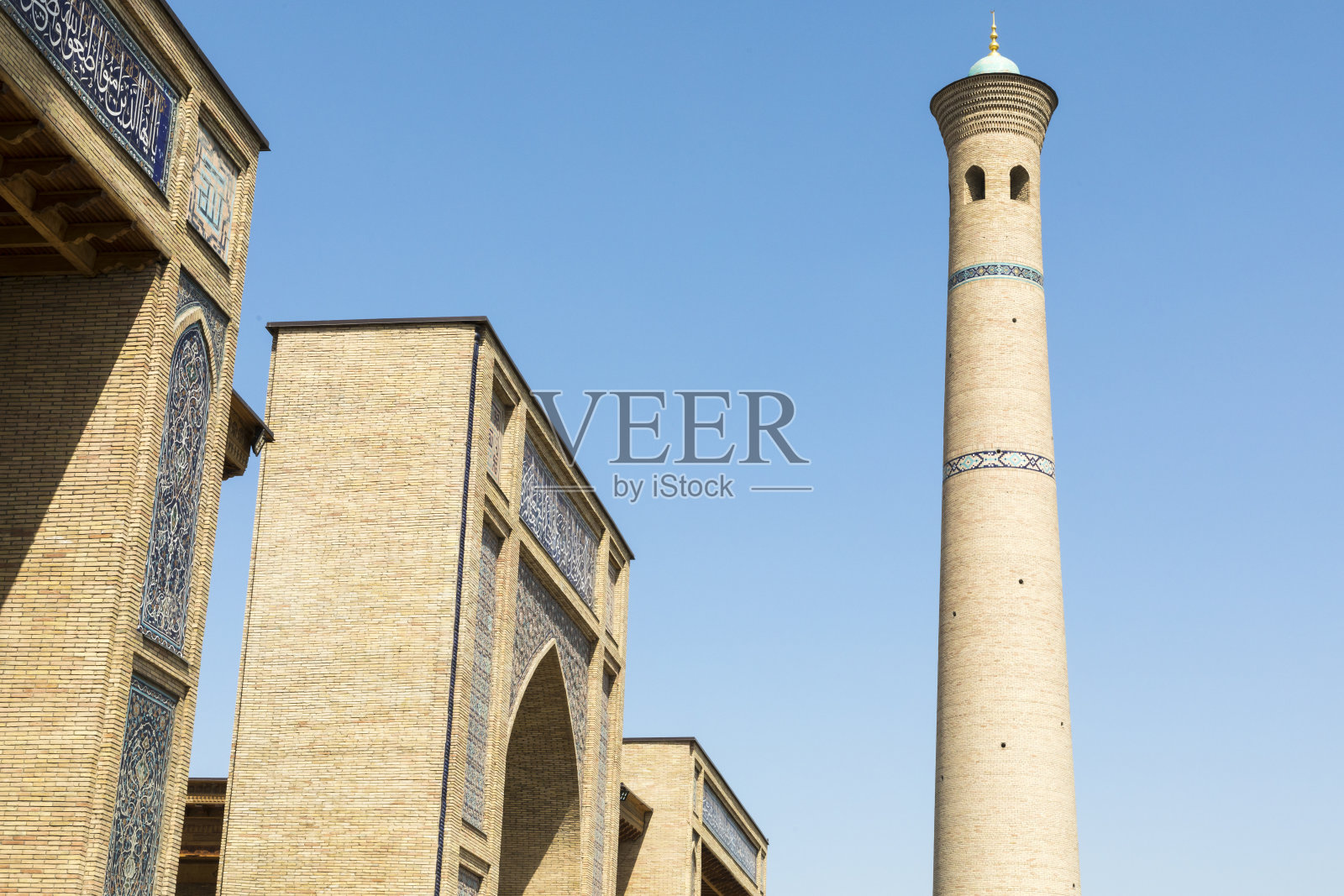 汗madrasah巴拉克。哈斯特伊玛目广场(哈拉提伊玛目)是塔什干的宗教中心。照片摄影图片