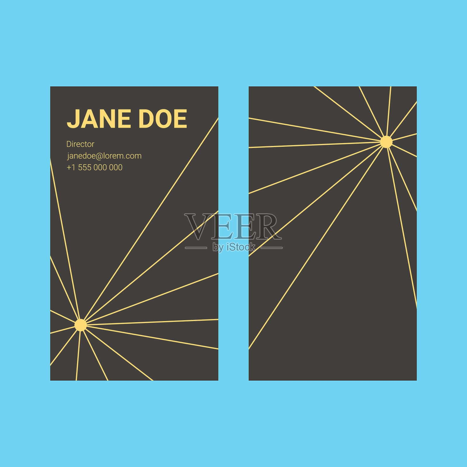 名片模板插画图片素材