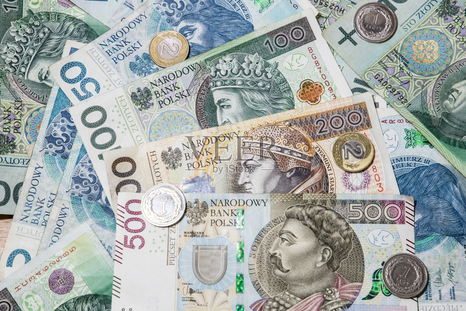 波兰的资金背景照片摄影图片