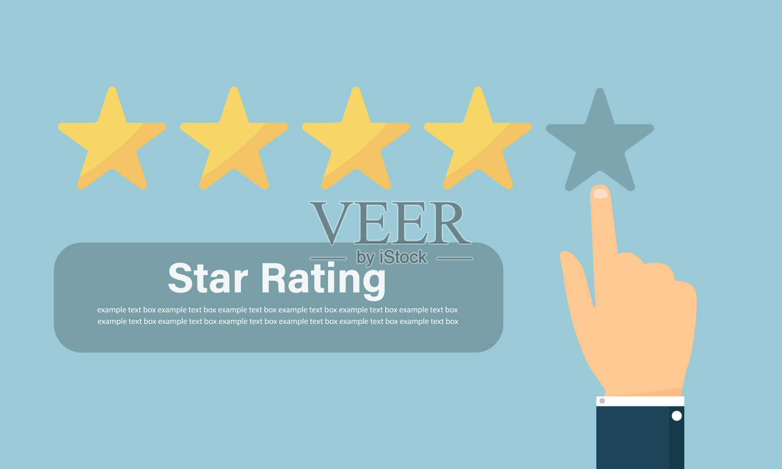 客户评论、评级、分类概念插画图片素材