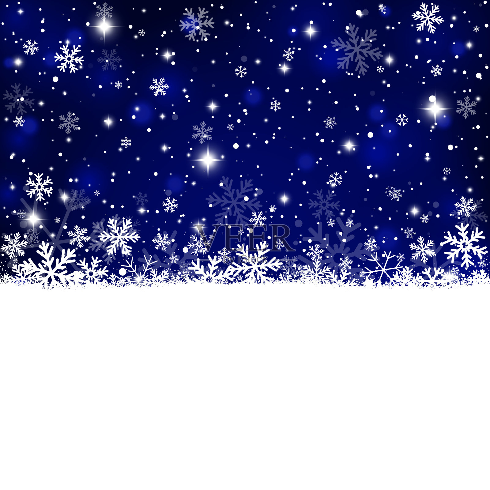 冬天的背景插画图片素材