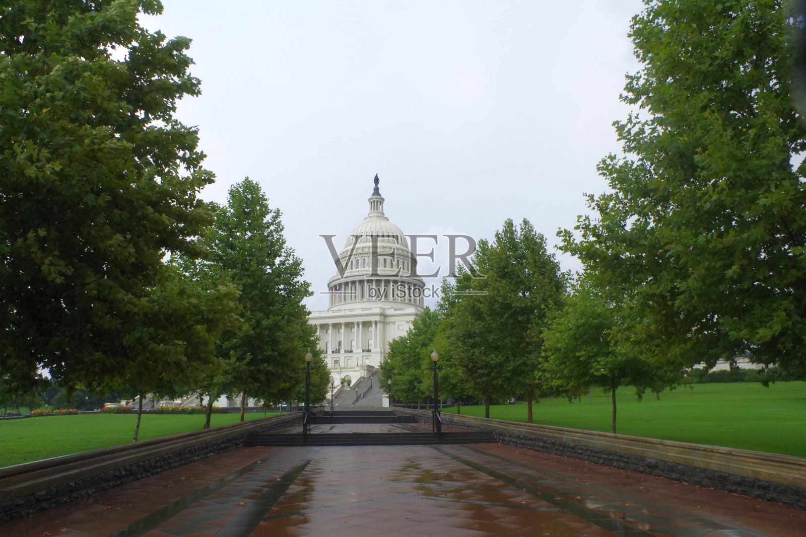 国会大厦的西走道。华盛顿。直流照片摄影图片