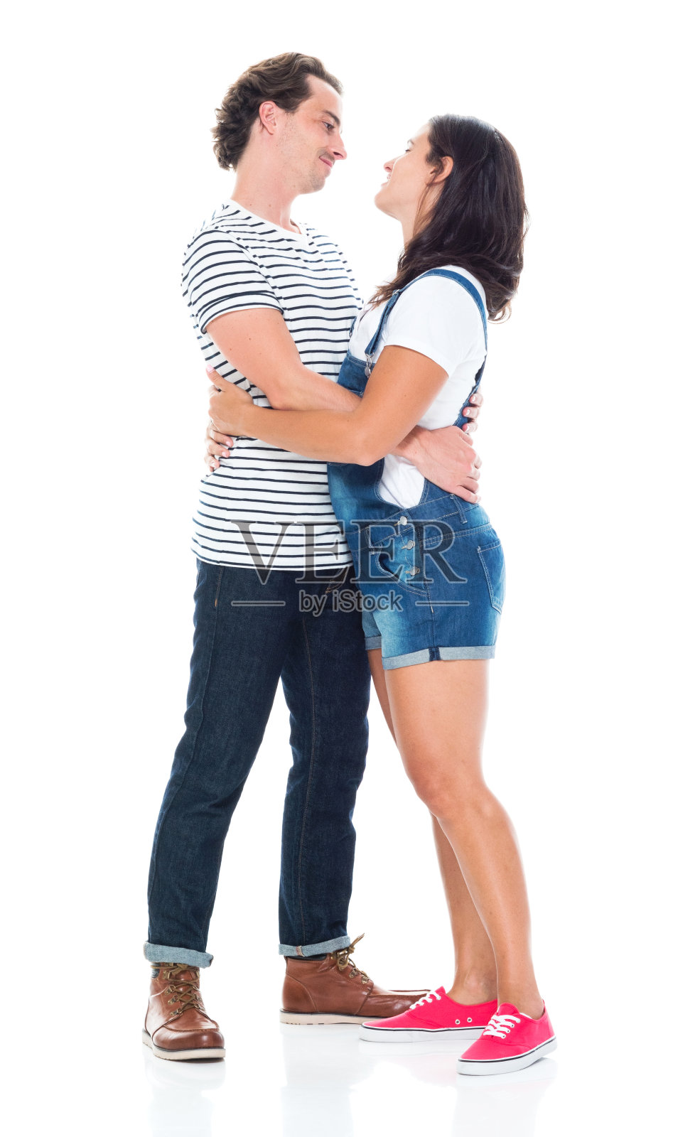 有魅力的夫妇相爱照片摄影图片