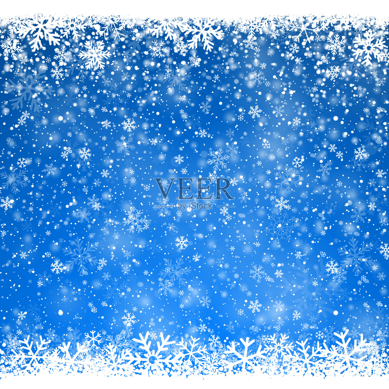 冬天的背景插画图片素材