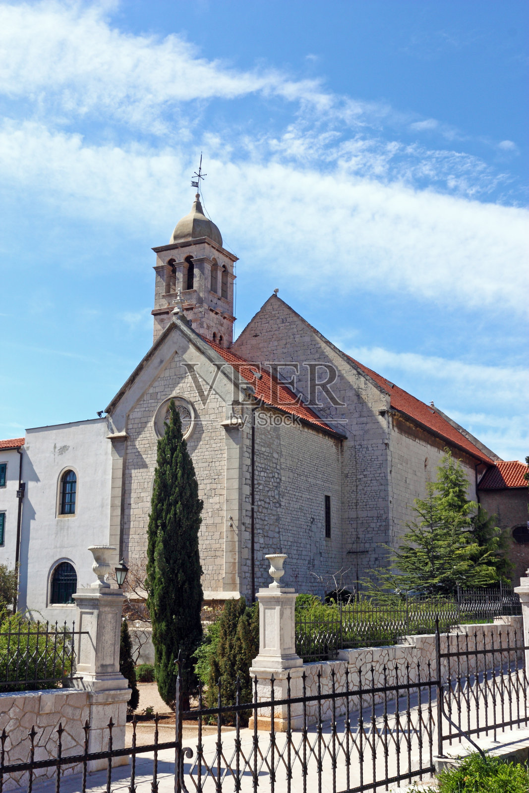 圣弗朗西斯教堂,西贝尼克照片摄影图片