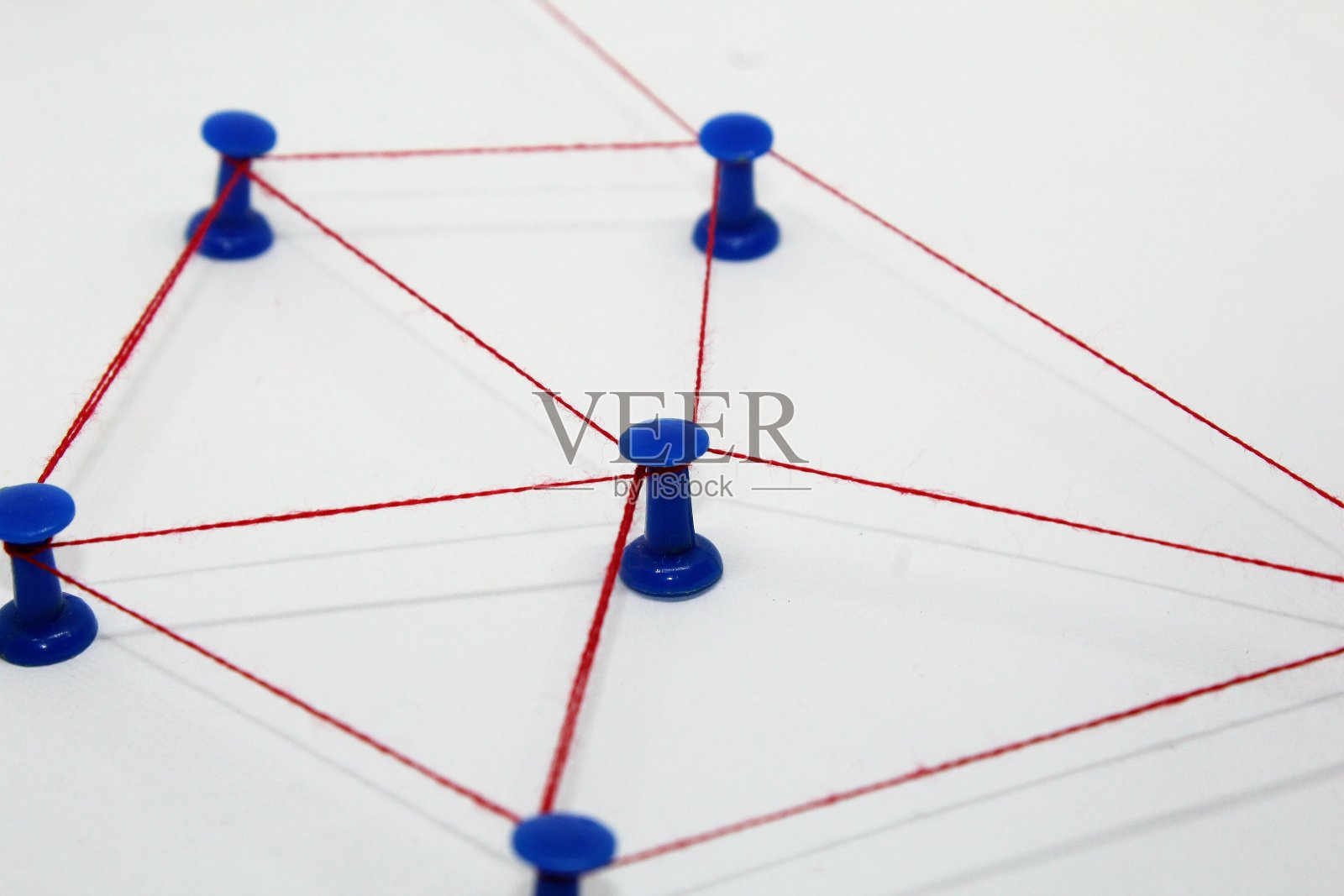 商业网络。照片摄影图片