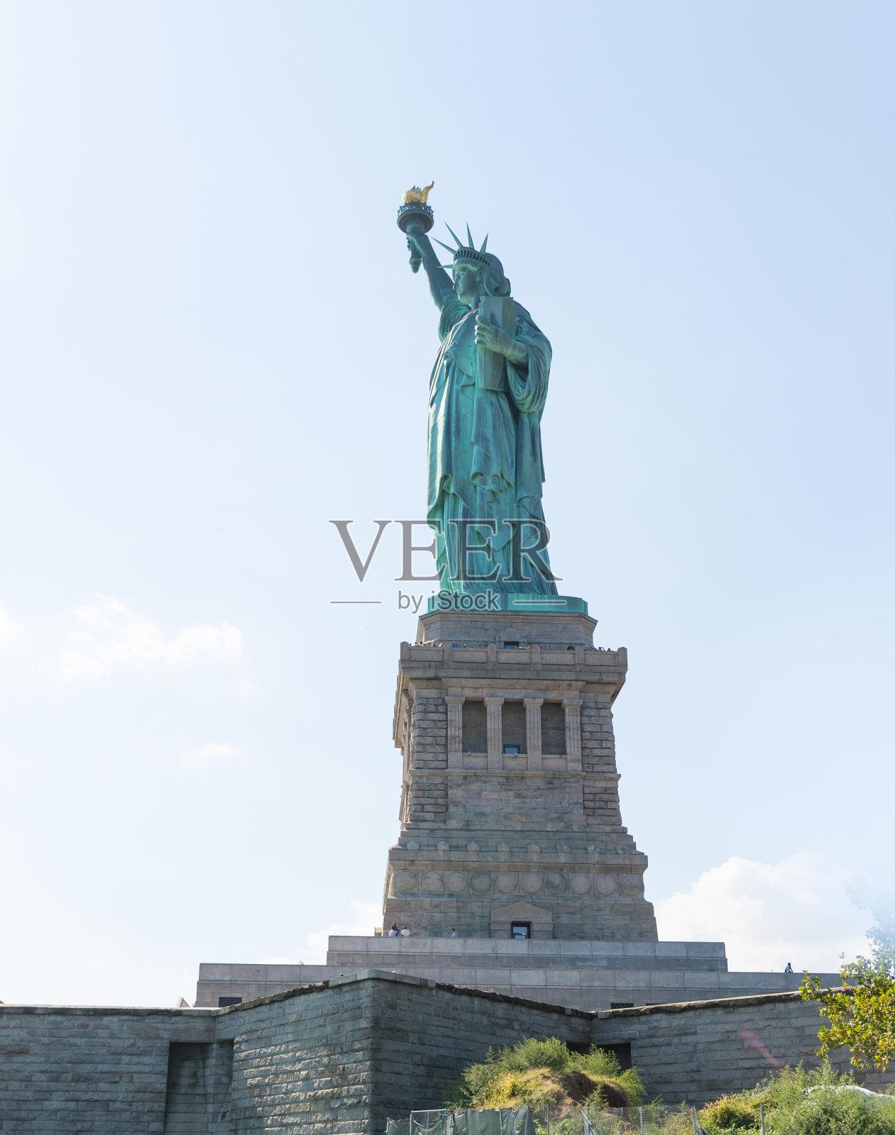 自由女神像照片摄影图片