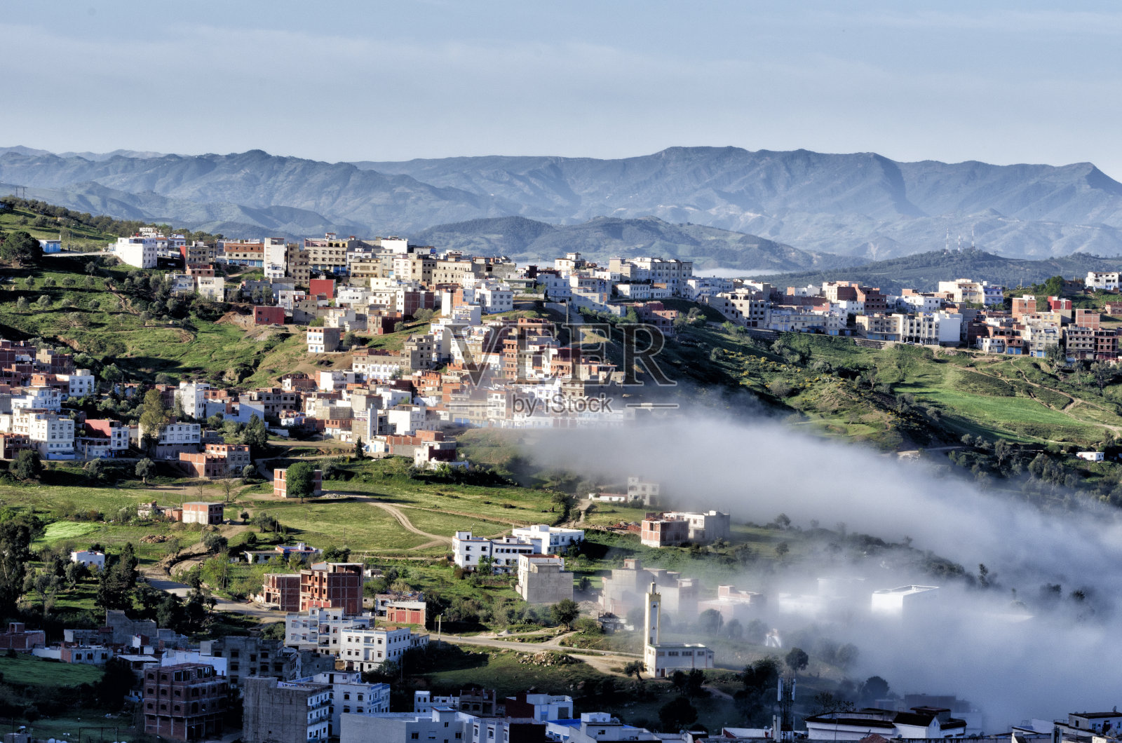 舍夫沙万的蓝色照片摄影图片