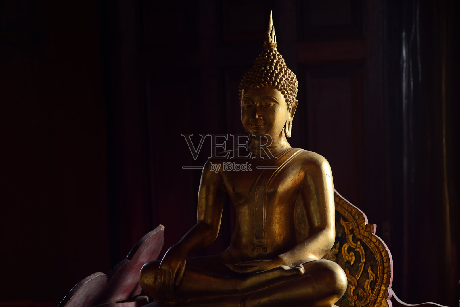 金佛国以艺术风格为背景照片摄影图片