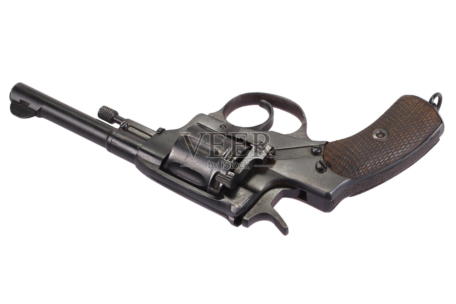 Nagant M1895左轮手枪照片摄影图片