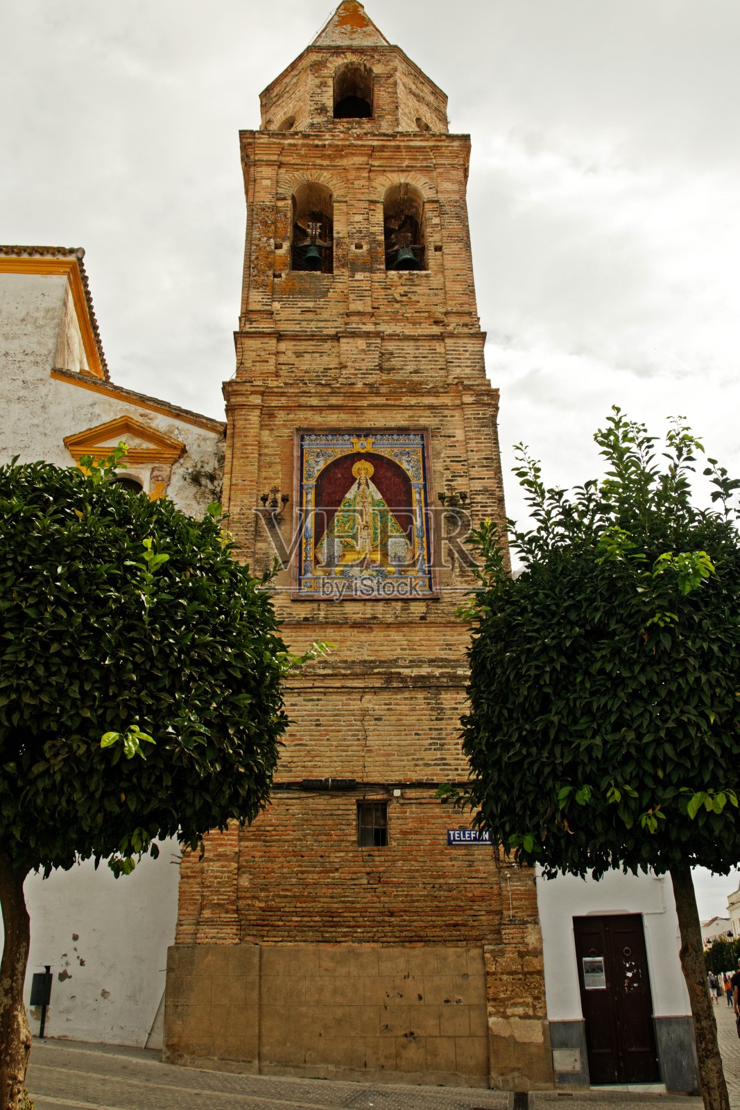 在安达卢西亚的梅迪纳-西多尼亚的维多利亚时代照片摄影图片