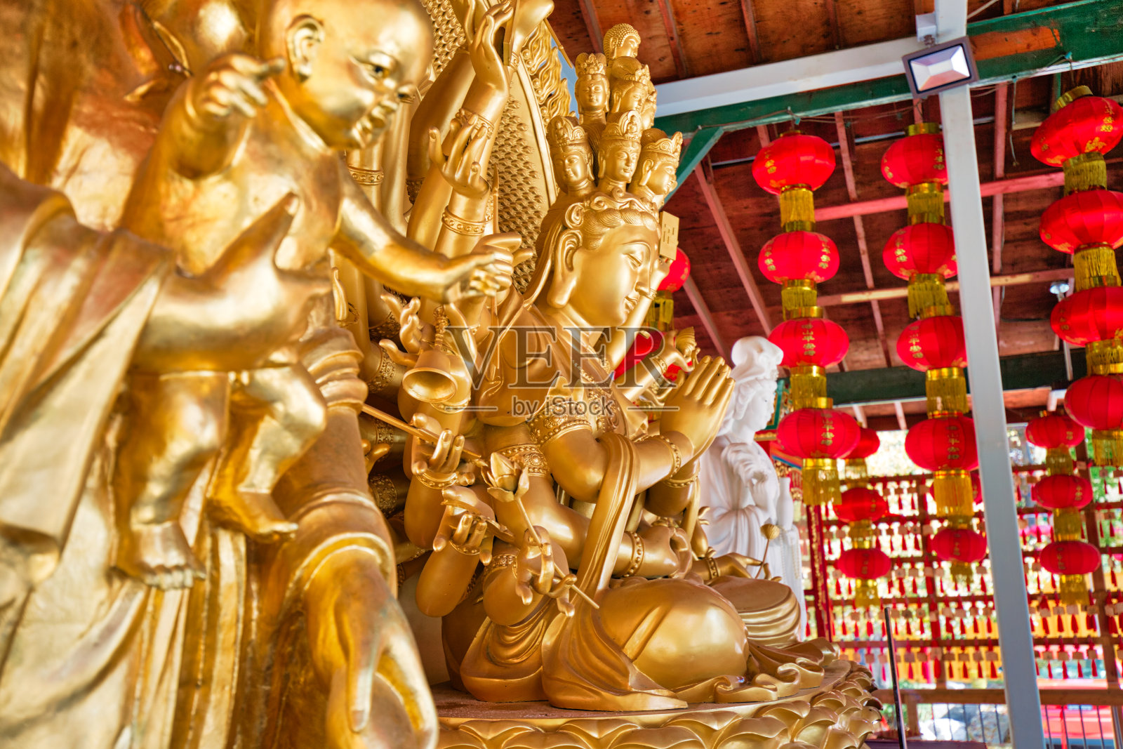 多伦多,湾景大道上的湛山寺照片摄影图片