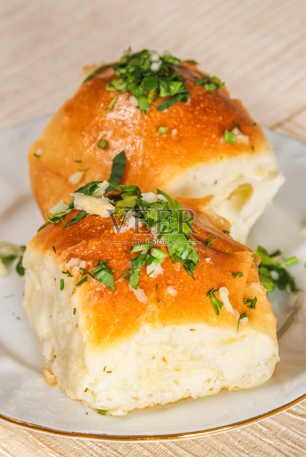 大蒜面包照片摄影图片