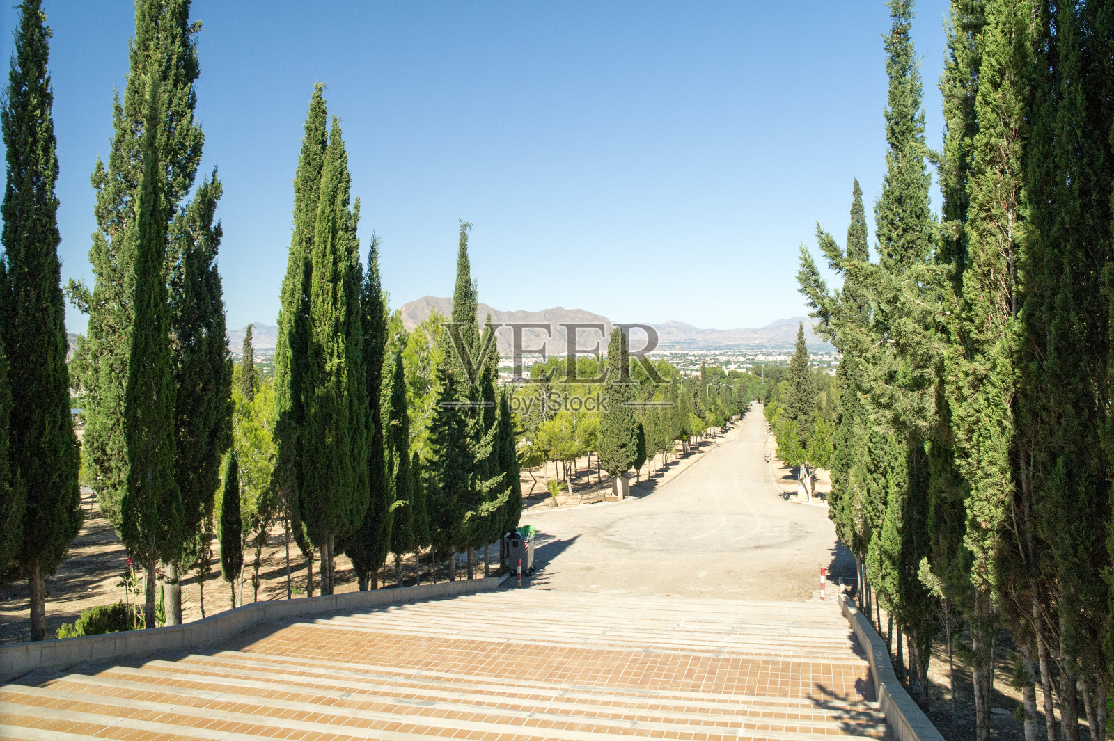 西班牙风景与山脉照片摄影图片