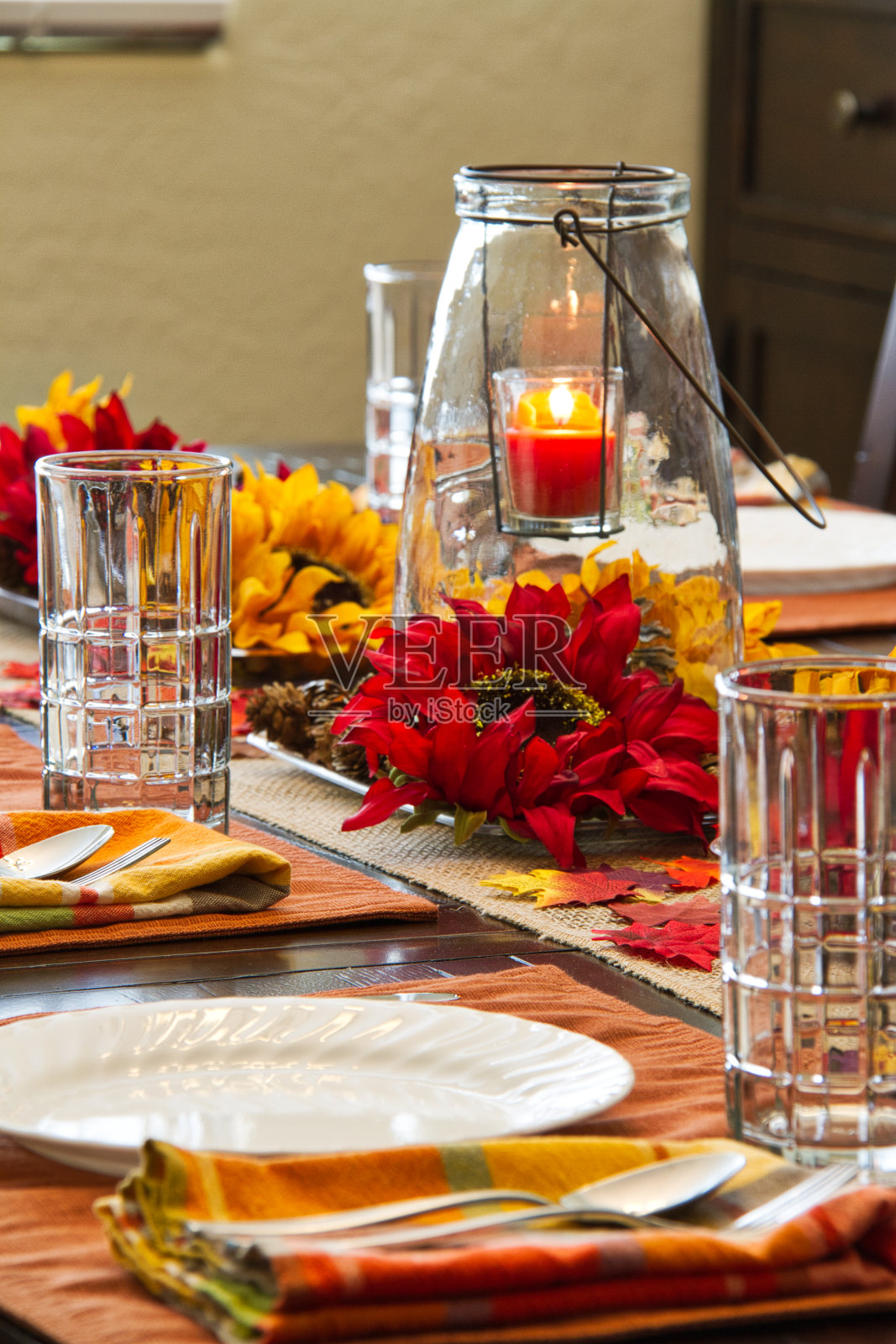 秋天表设置照片摄影图片