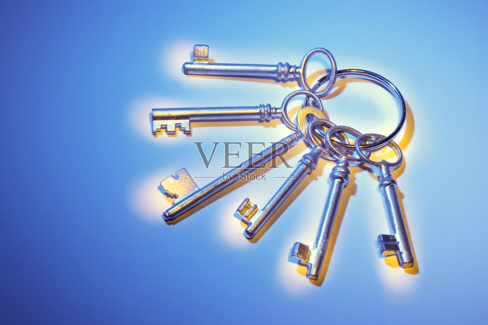 万能钥匙串照片摄影图片