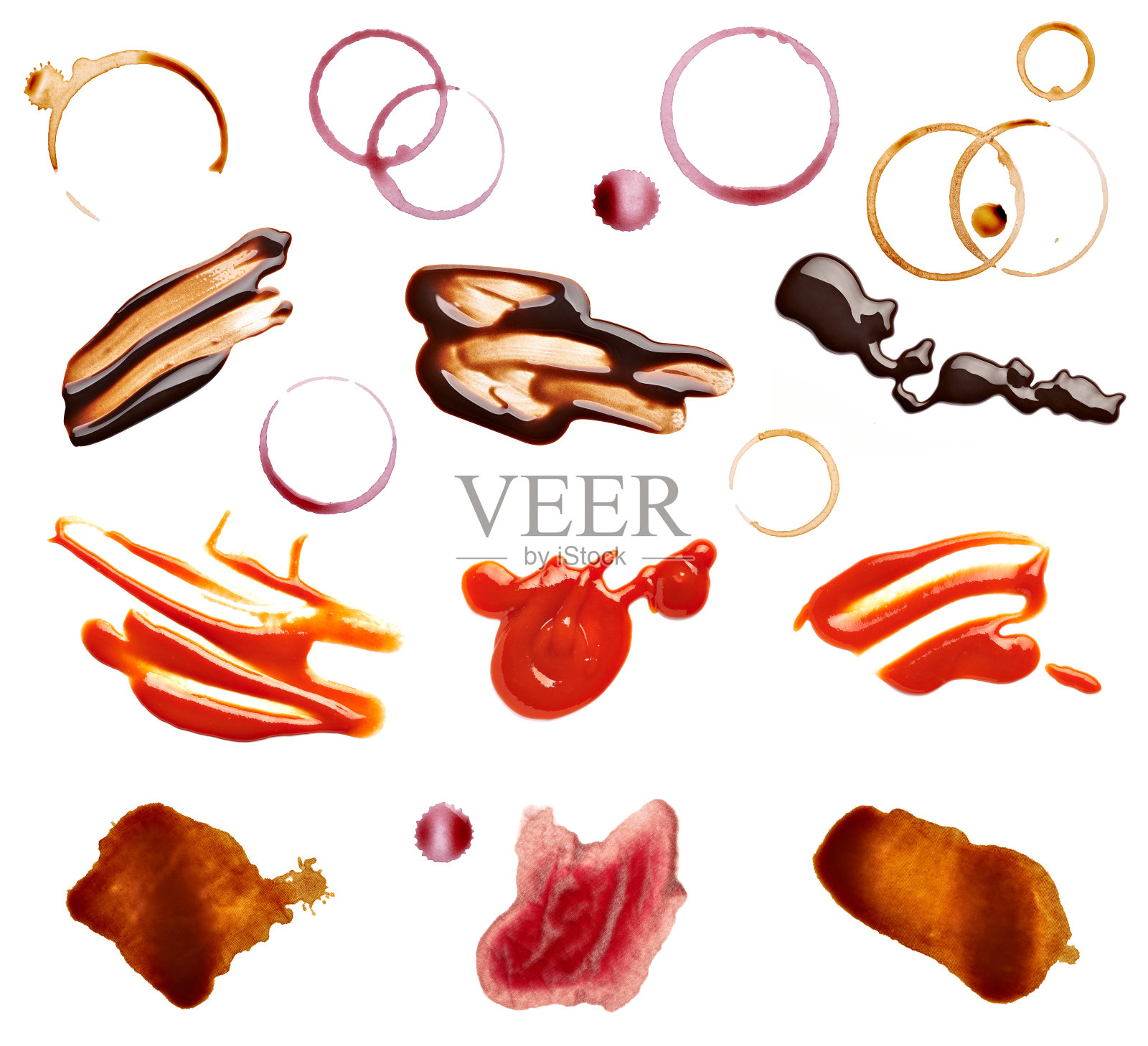 污渍,斑点,咖啡,葡萄酒,巧克力,番茄酱,蛋糕,食物照片摄影图片