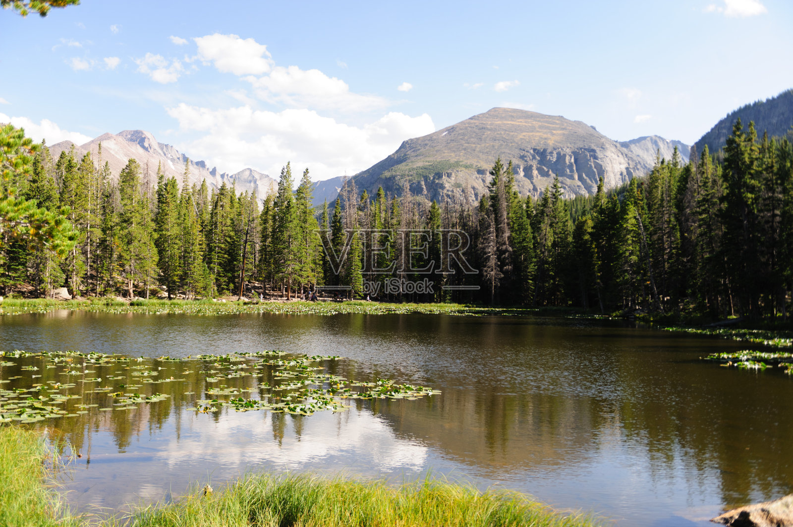 仙女湖,科罗拉多州照片摄影图片