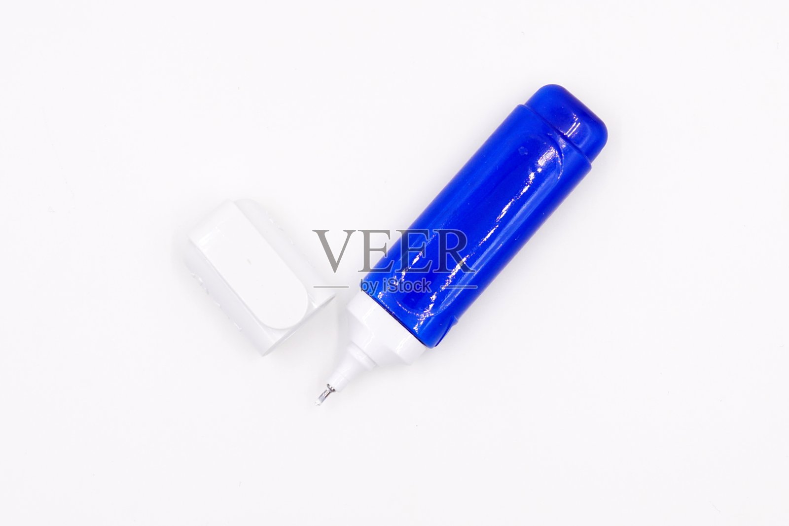 纠正错误用的批改笔照片摄影图片