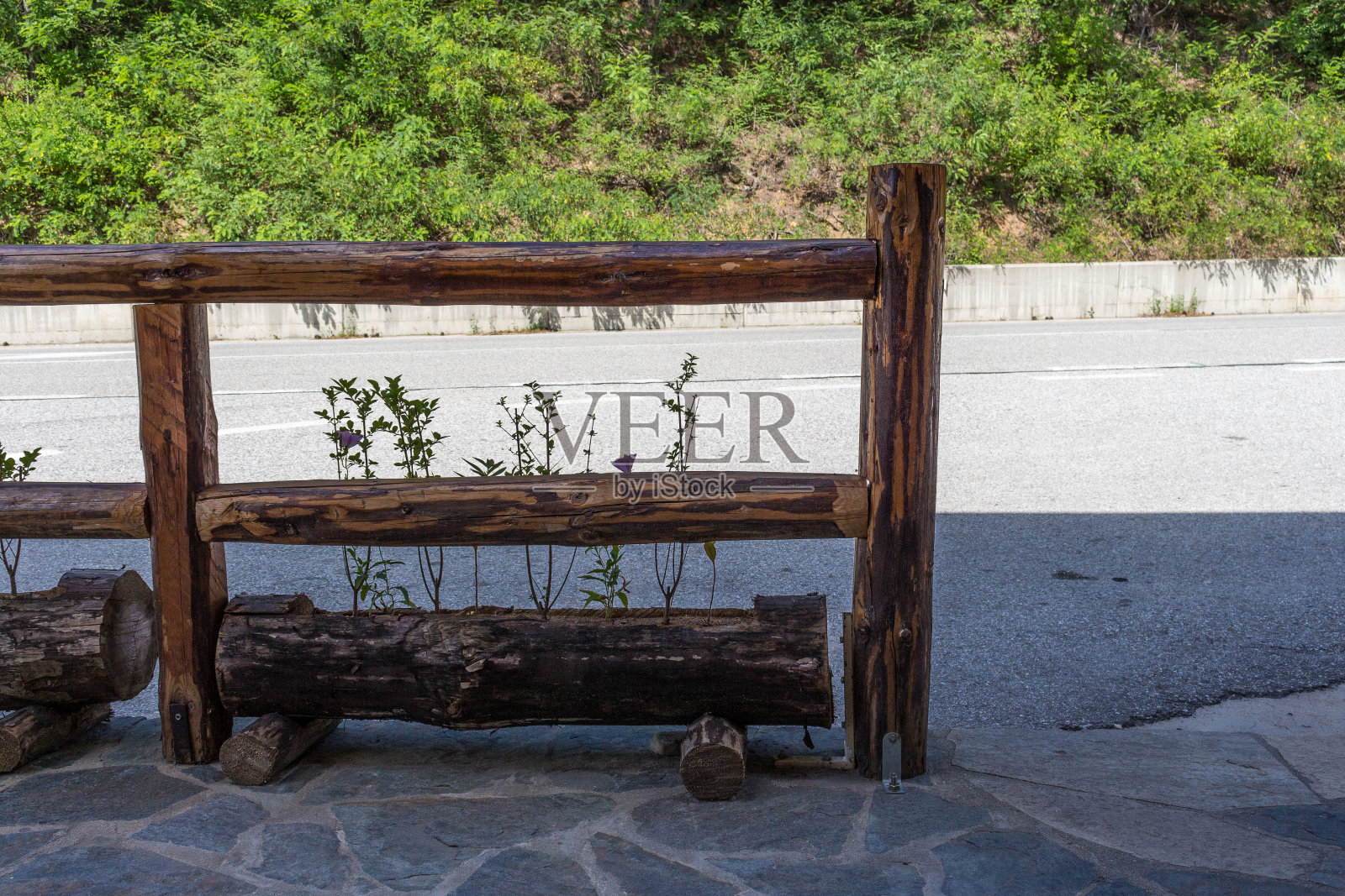 古老的木栅栏照片摄影图片