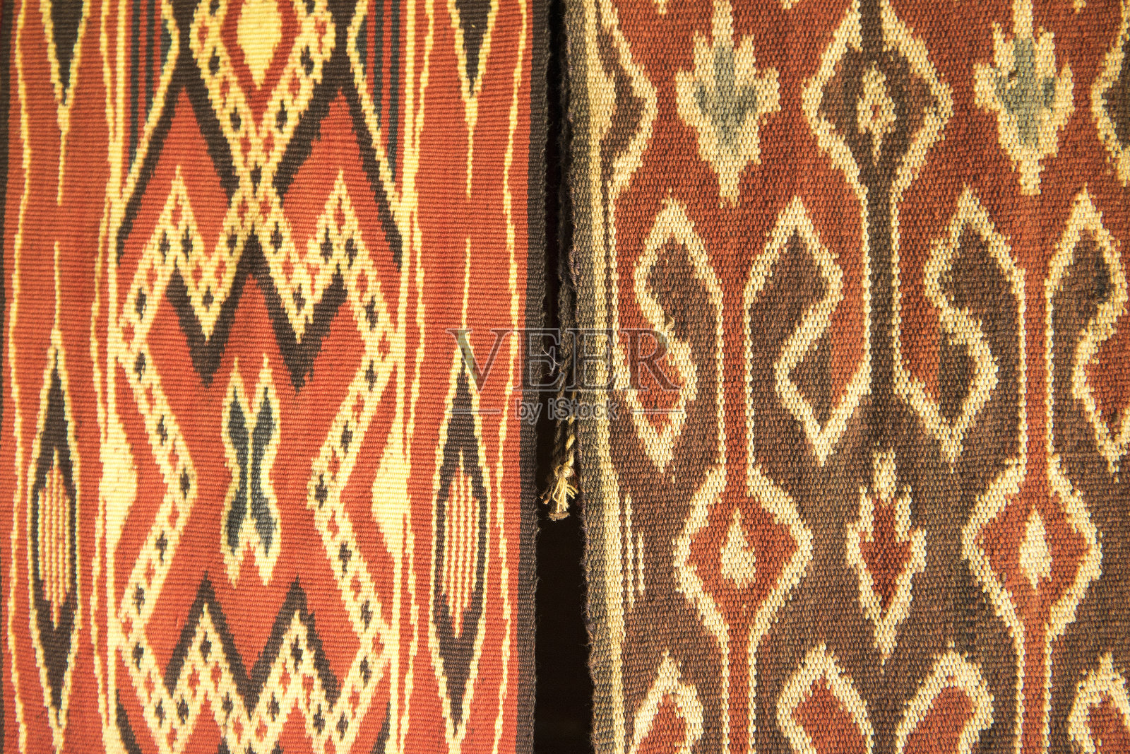 托拉雅传统纺织服装。照片摄影图片