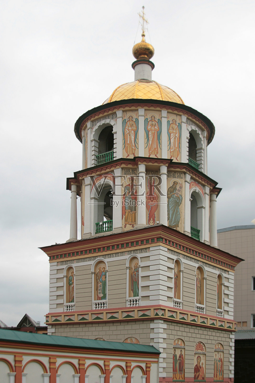 伊尔库茨克,东正教堂。俄罗斯。照片摄影图片