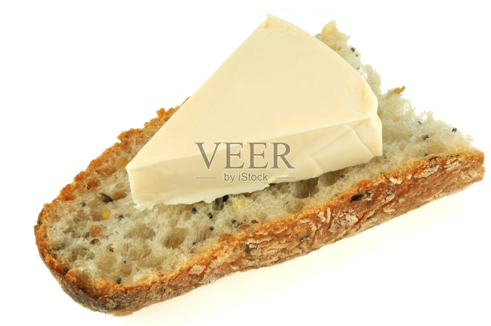 面包上的奶酪照片摄影图片