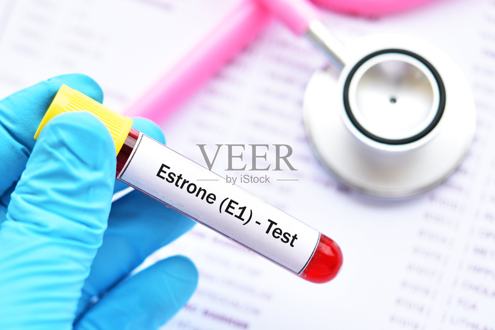 雌激素酮激素测试照片摄影图片