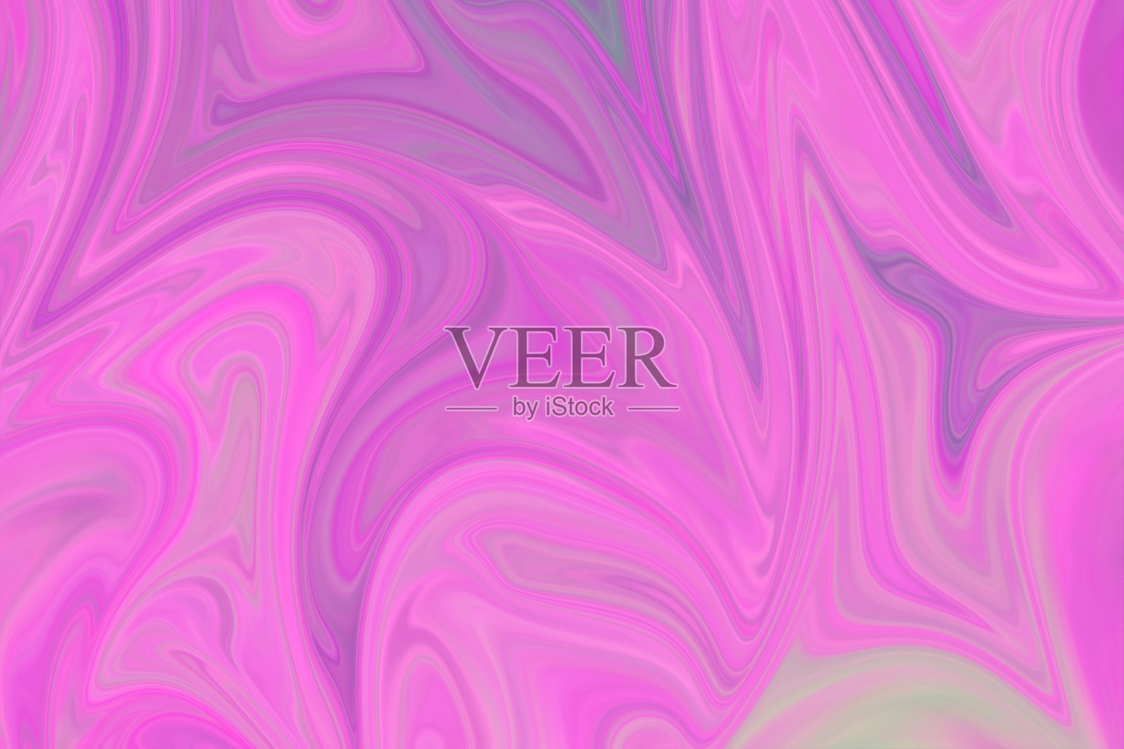 用粉红色、紫色、珊瑚和蓝色的图形色彩艺术形式液化抽象图案。数字背景与液化流。照片摄影图片