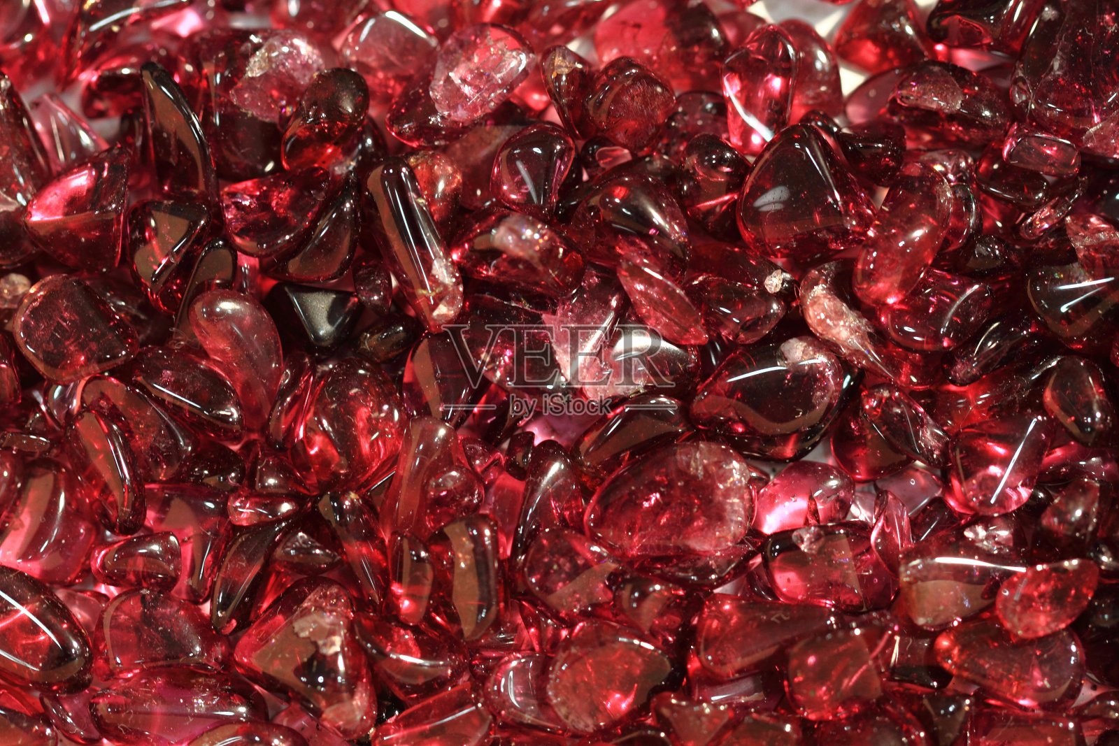 红色石榴石矿物背景照片摄影图片