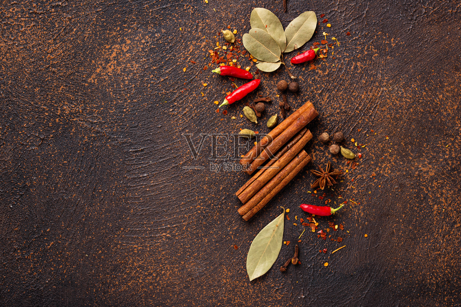 香料香料,用于烹饪印度菜照片摄影图片