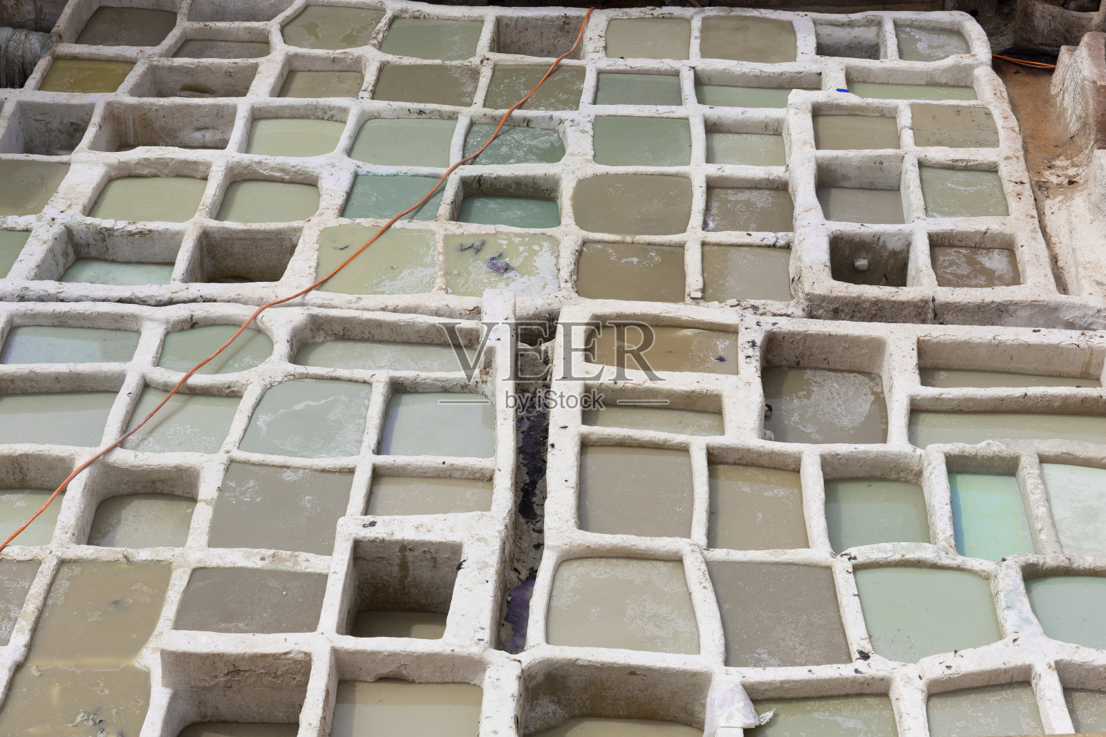 非洲摩洛哥Fes制革厂照片摄影图片