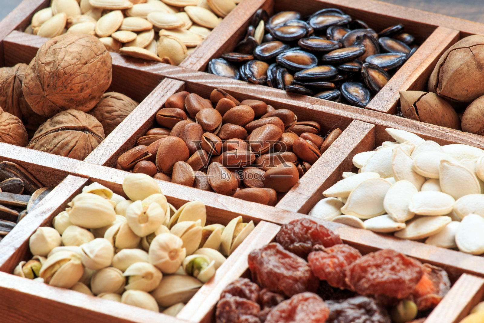 各种干果照片摄影图片