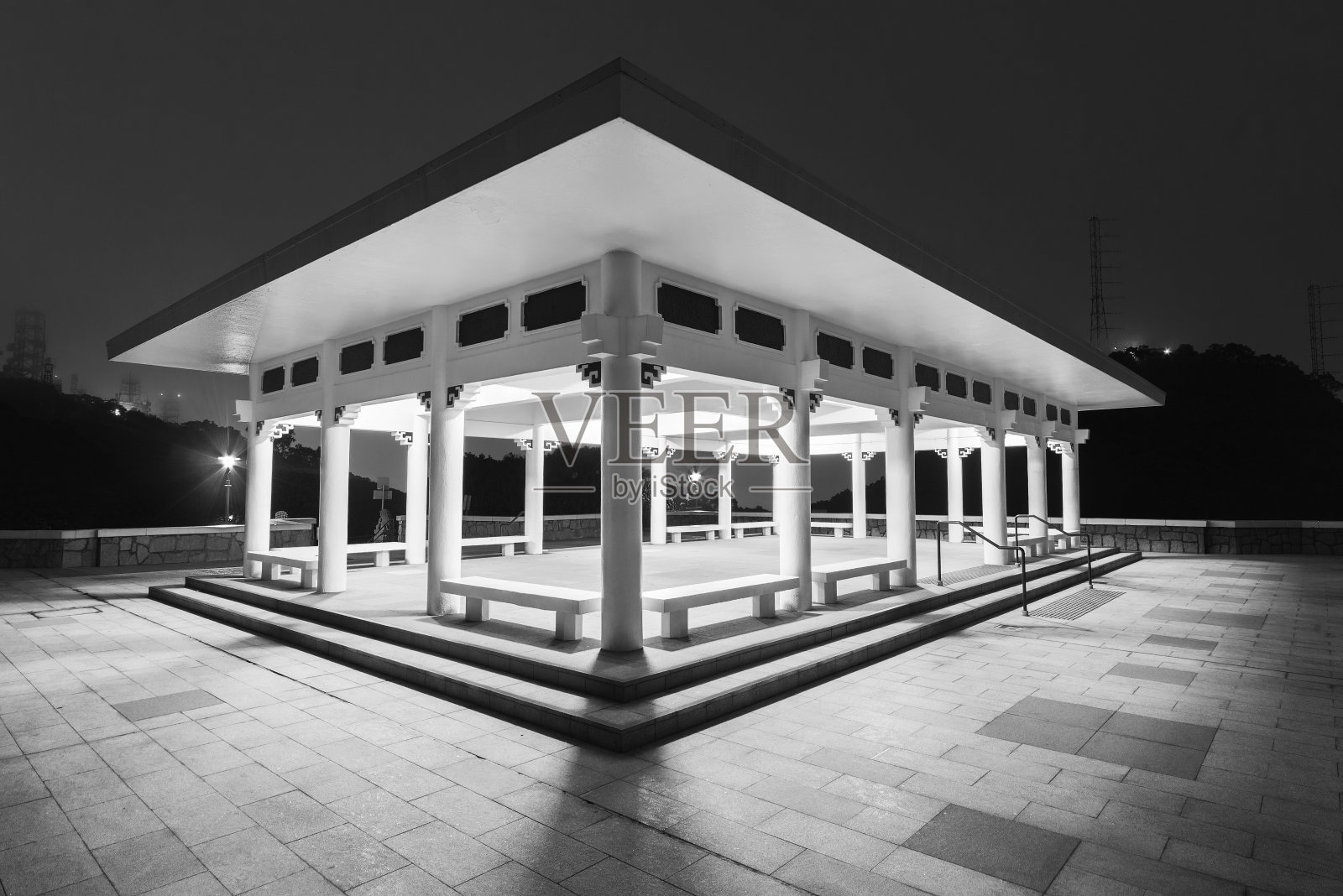 馆在公园照片摄影图片