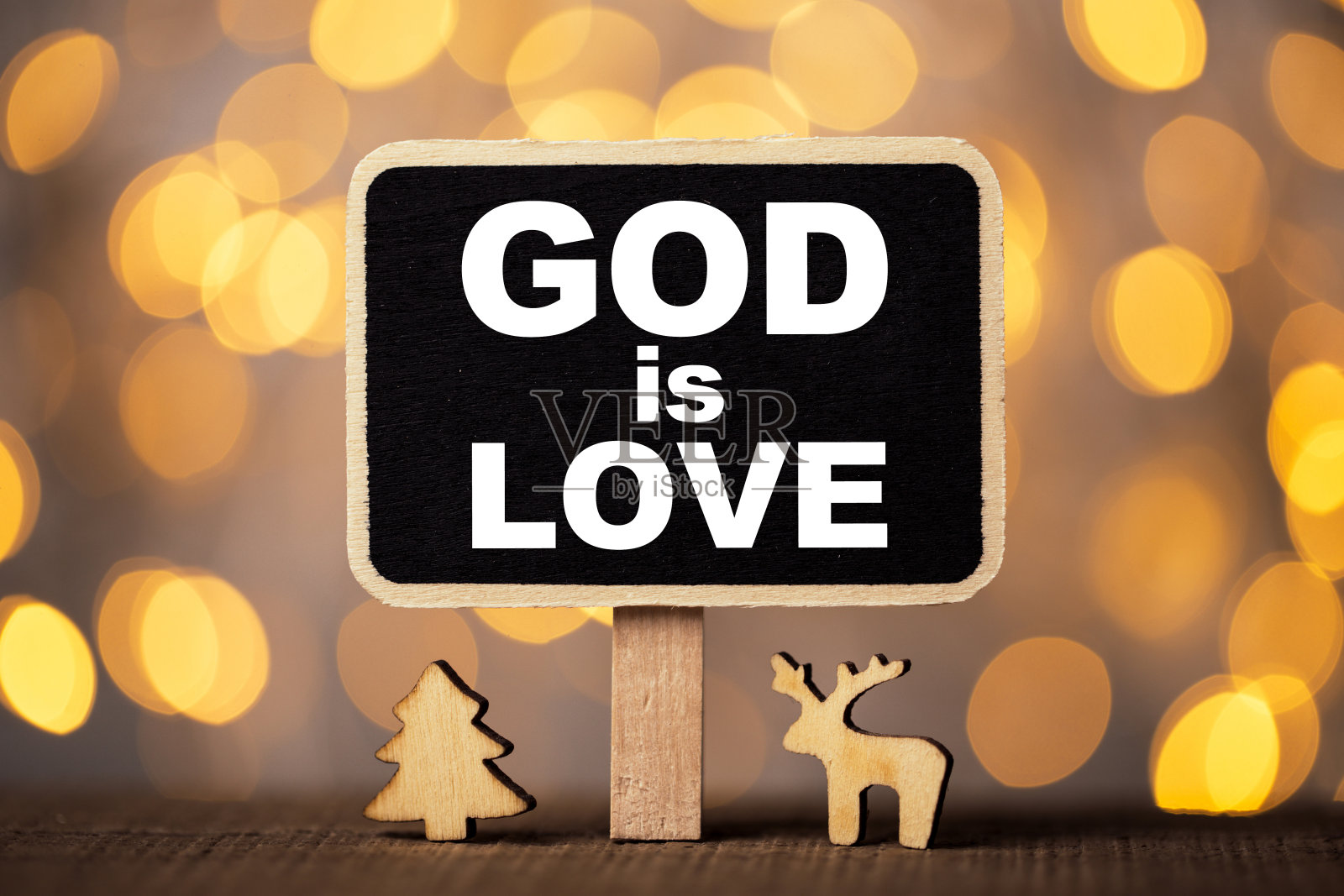 上帝是爱的概念照片摄影图片
