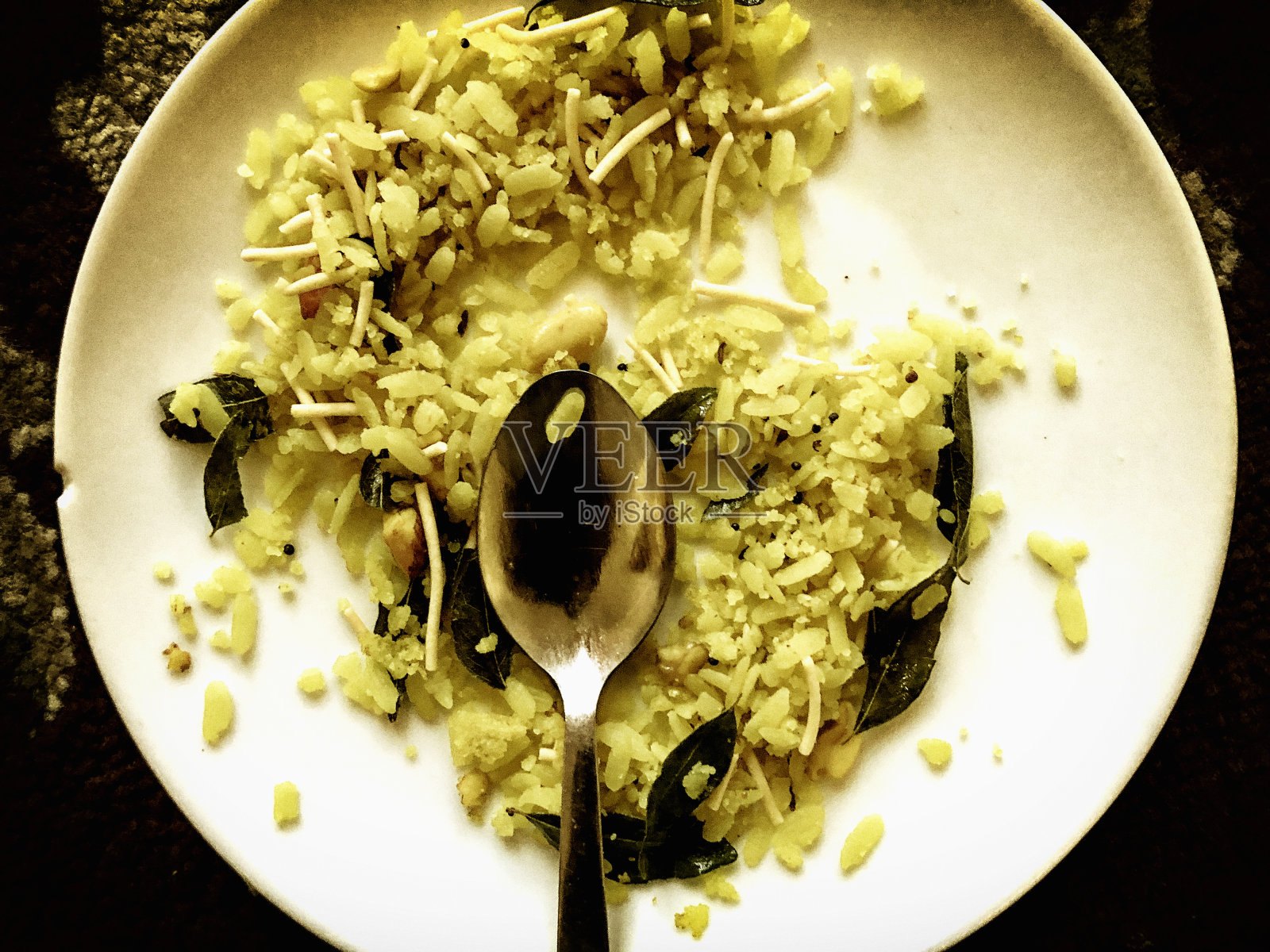 印度的素食小吃照片摄影图片