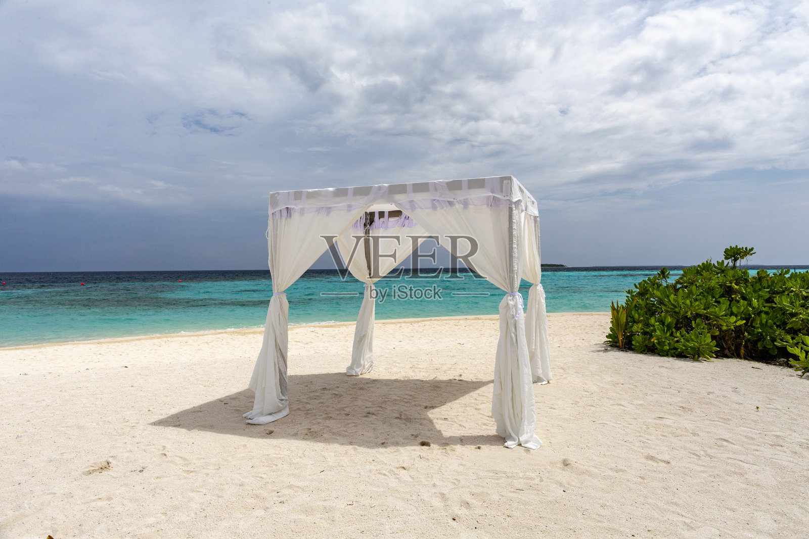 马尔代夫的海洋的观点照片摄影图片