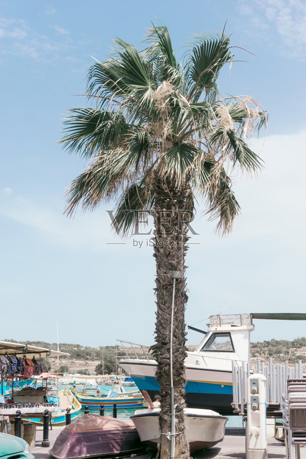 典型的马耳他瓦莱塔街景照片摄影图片