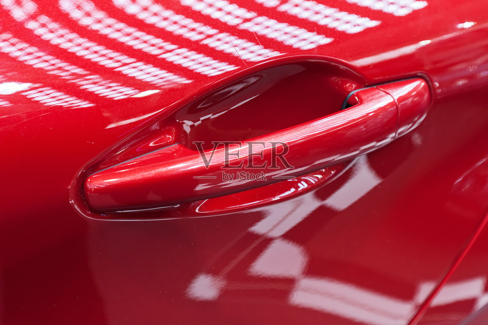 汽车门把手照片摄影图片