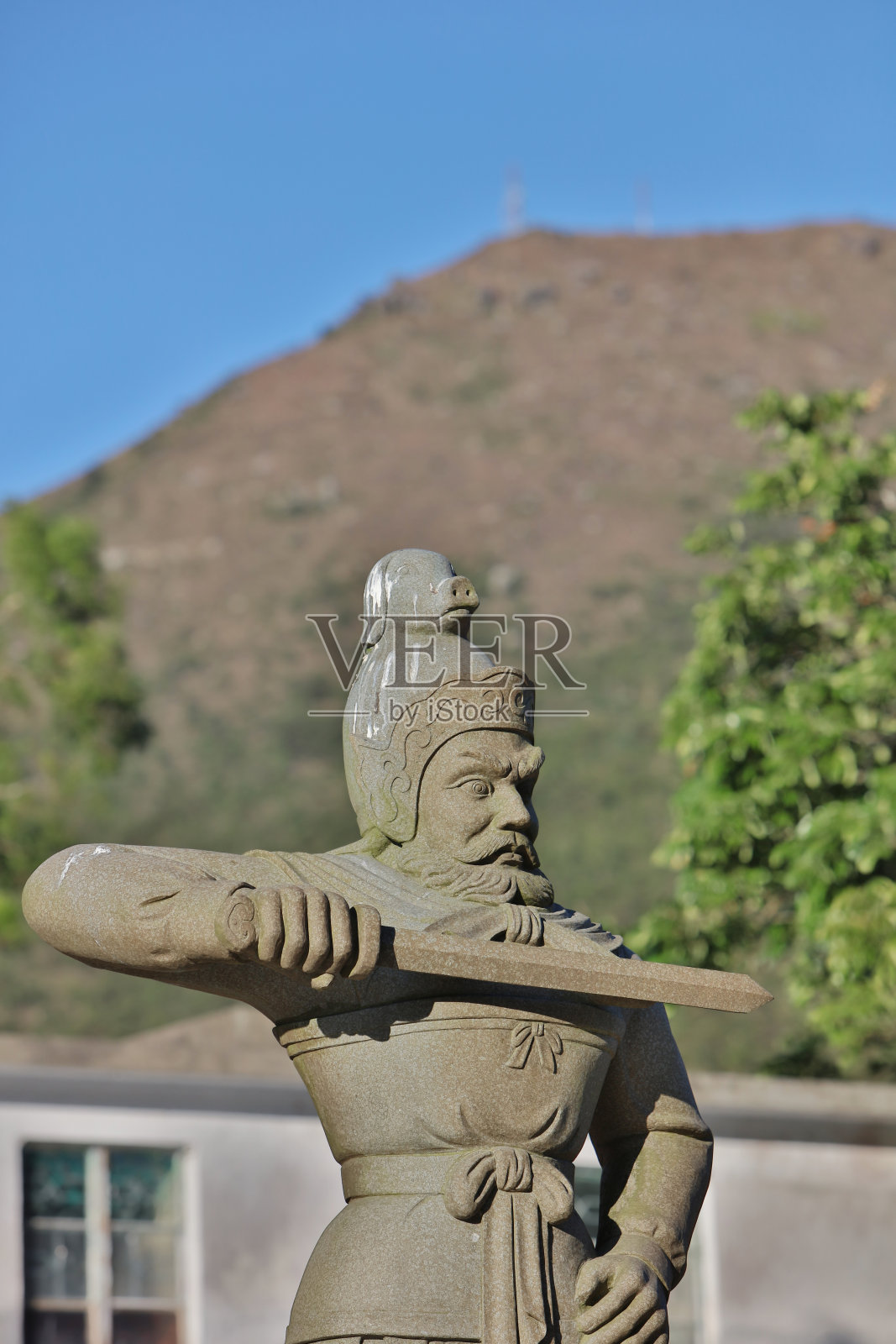 昂坪的佛像照片摄影图片