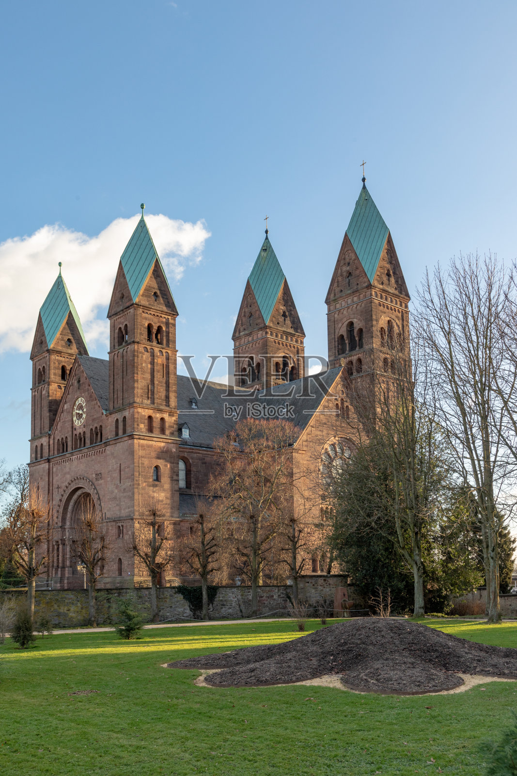 德国巴德洪堡的救赎者教堂照片摄影图片