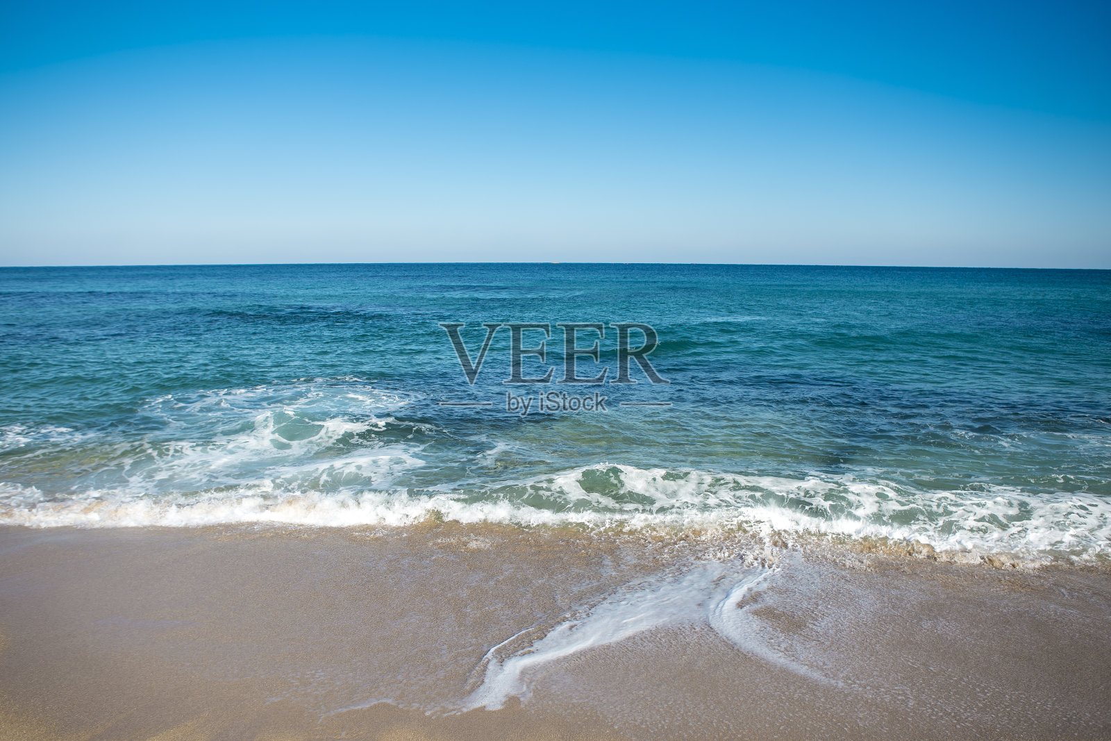 韩国的蓝色海洋照片摄影图片