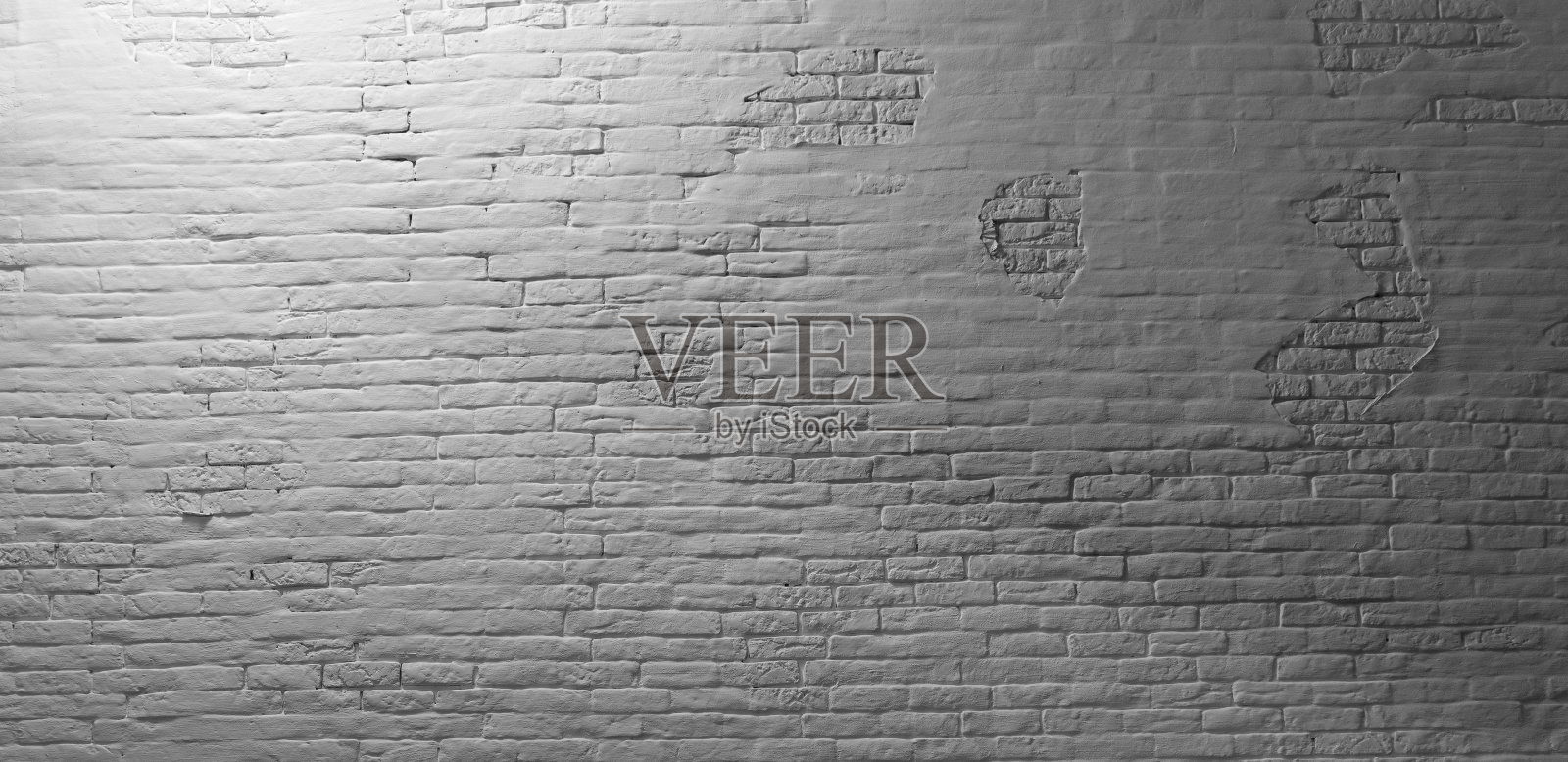 砖墙白色质朴的纹理。复古复古结构。肮脏破旧的白色背景。设计元素。摘要光白照片摄影图片