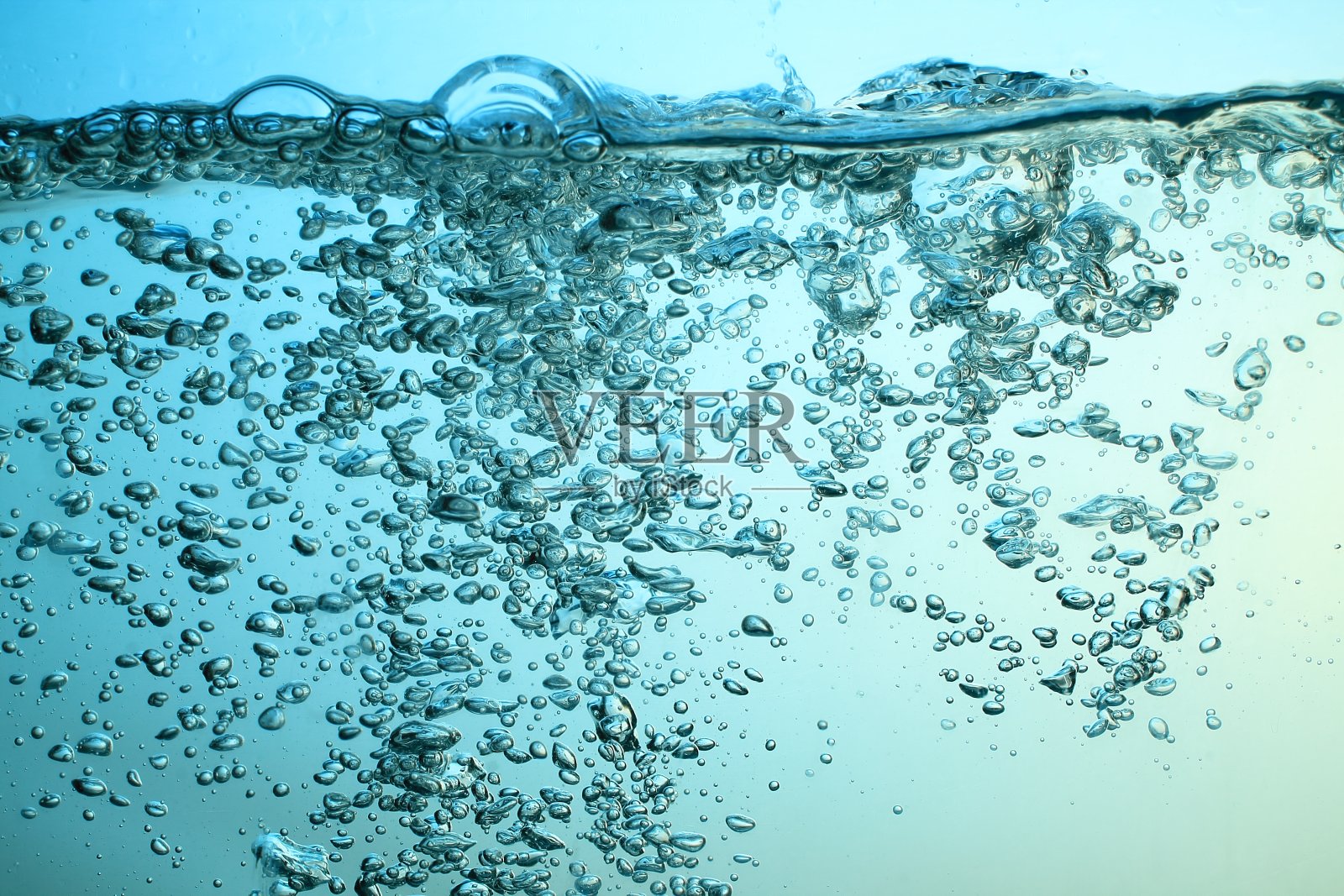 淡水与水下气泡纹理背景照片摄影图片