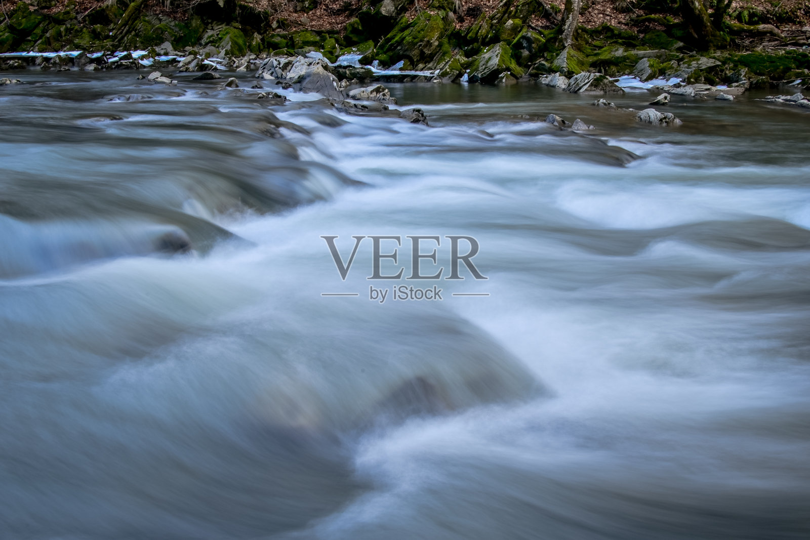 春天的山河照片摄影图片