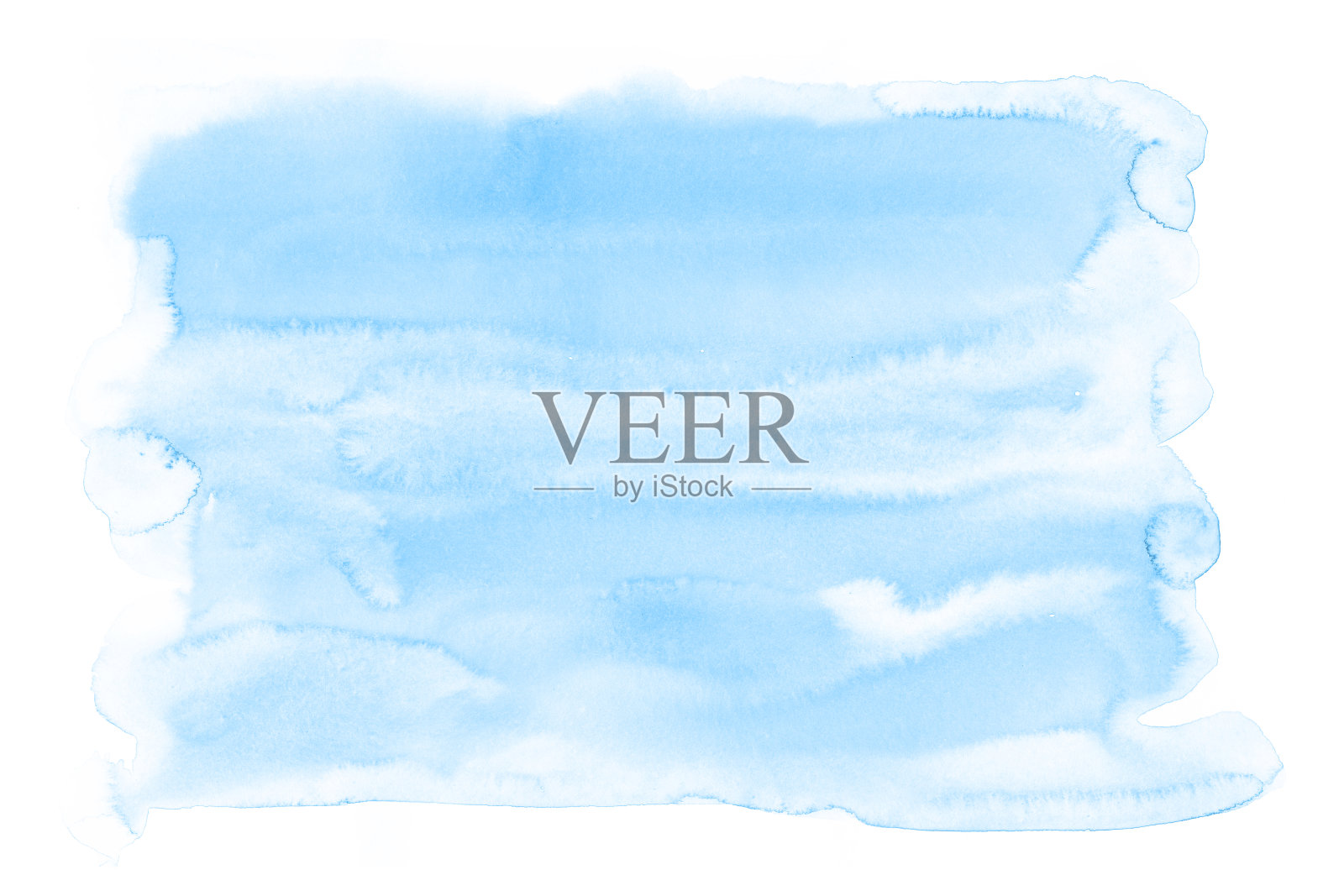 天蓝色抽象水彩纹理背景照片摄影图片