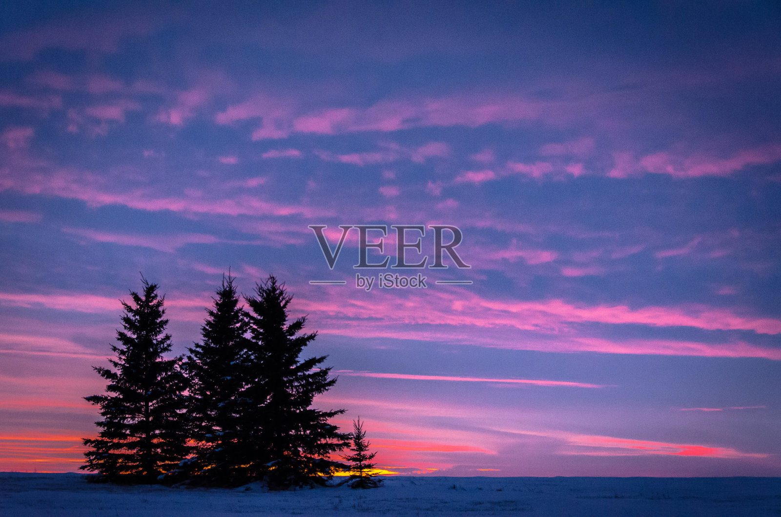 日落时的寒光照片摄影图片