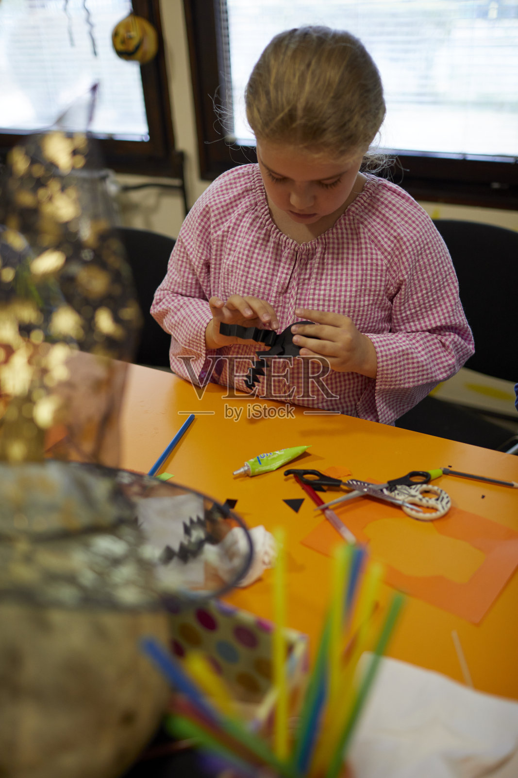 万圣节装饰照片摄影图片