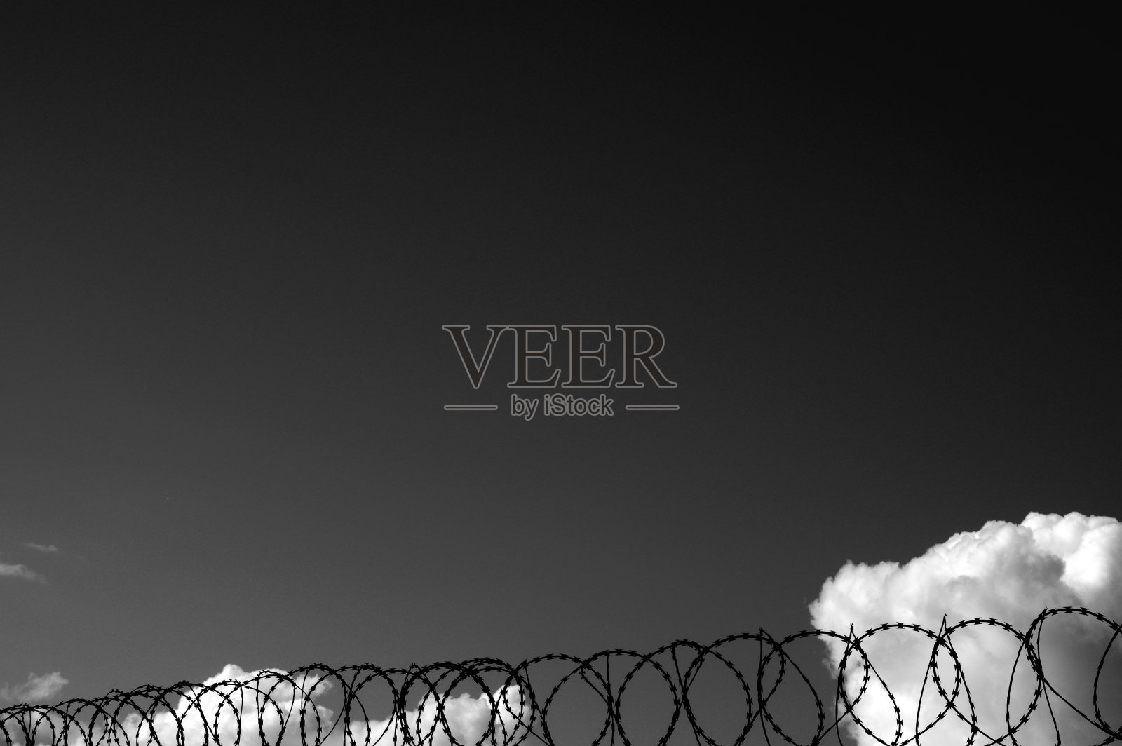 铁丝网照片摄影图片