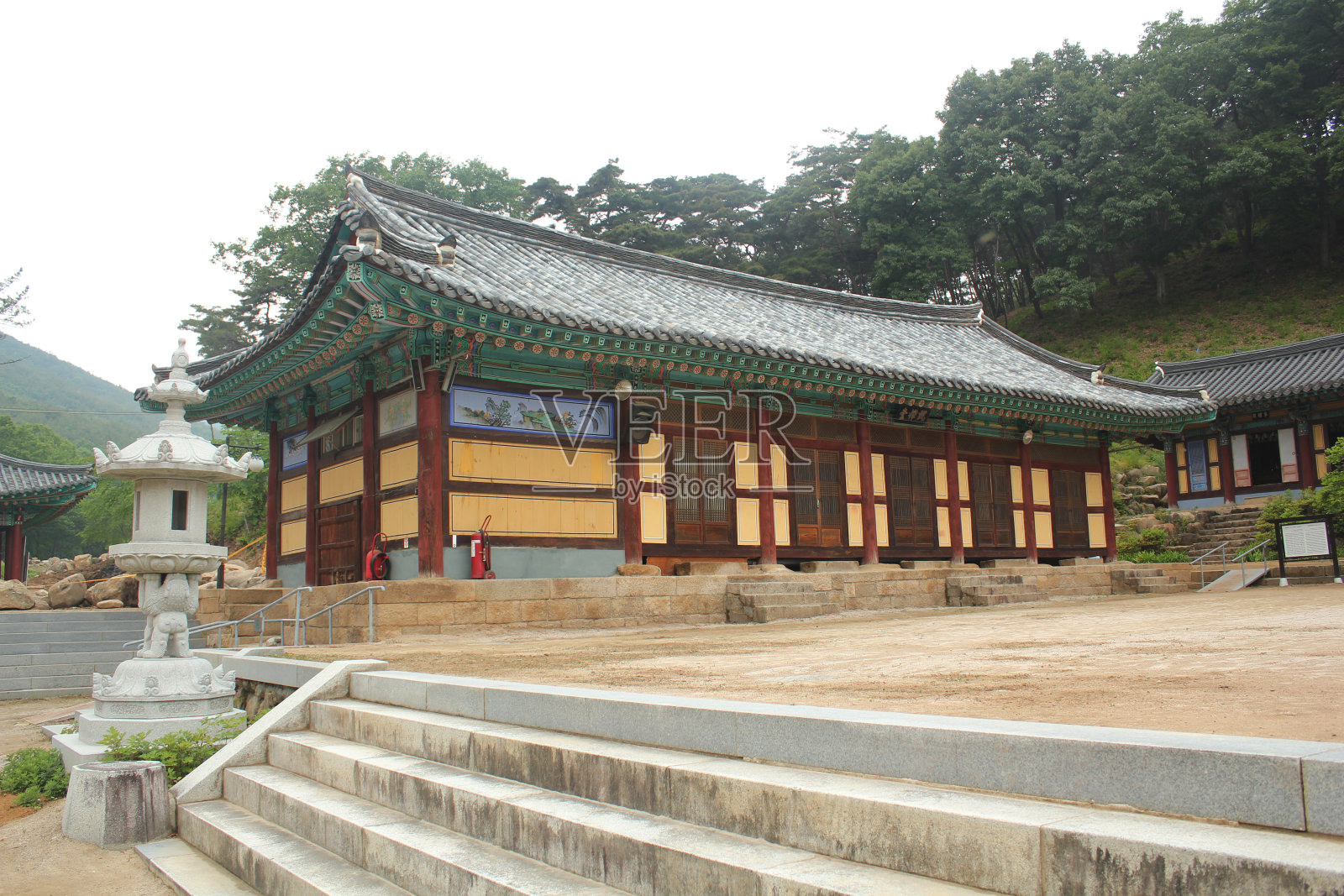 Eunhaesa佛教寺庙照片摄影图片